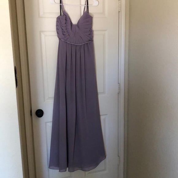 Sorella Vita Dusty Lavender Dress style 8746 - Picture 3 of 7